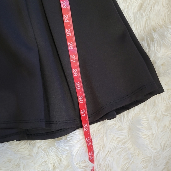 Sabora black lace fit and flare short dress size M - Picture 3 of 5